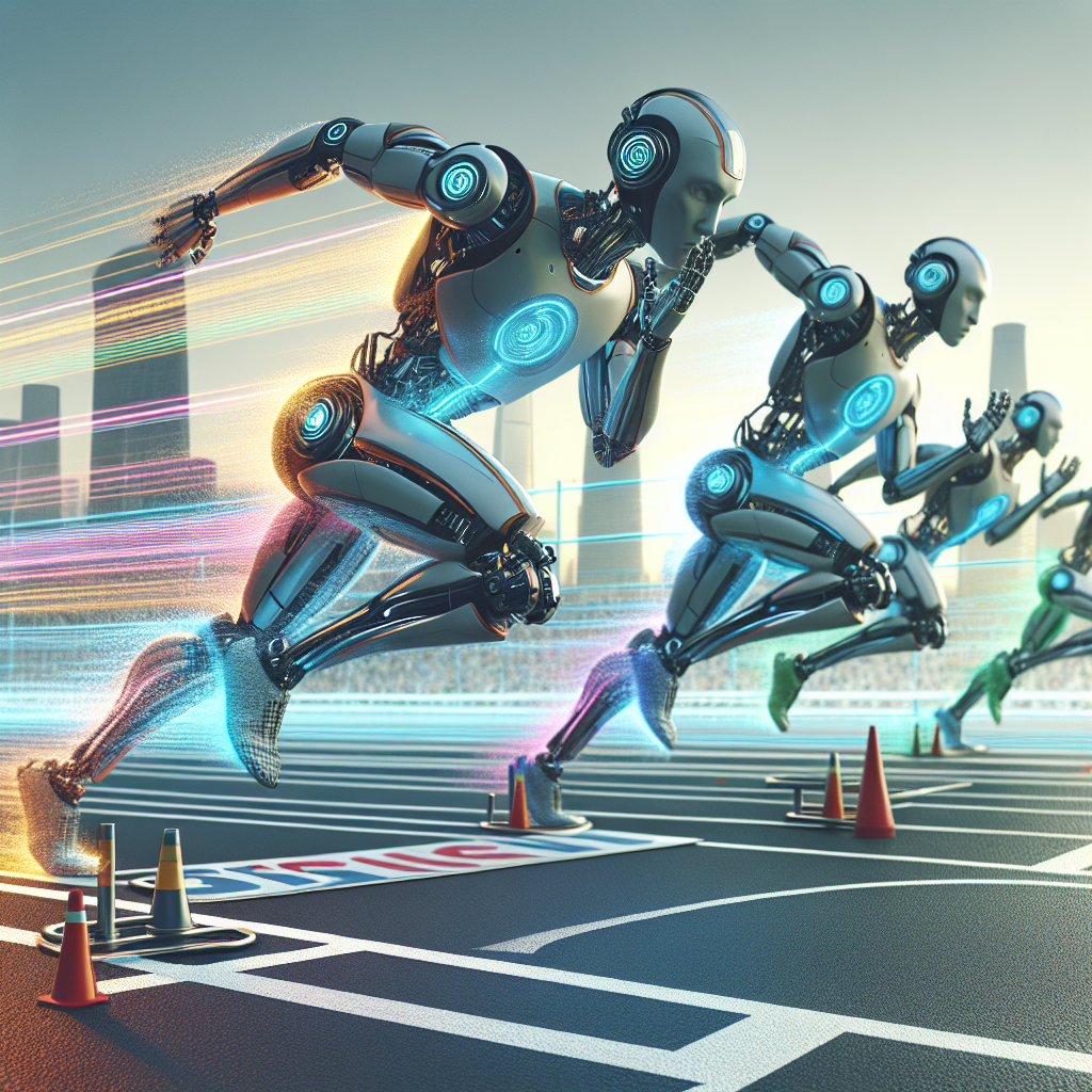 Robots beat human records at Beijing half-marathon